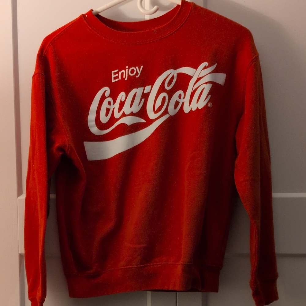 Coca-Cola Vibrant Red Crewneck sweatshirt